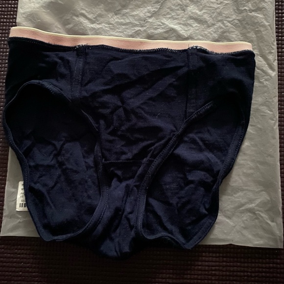 Tracksmith Women’s Merino Wool Lightweight Run Brief Underwear XS in Navy Blue - Picture 3 of 7